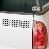 Metall durchlöchert Grill (Imitat) Autoaufkleber (Auf Lkw)