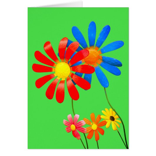 Metall-Gartenblumen (Vorne)