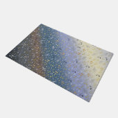 Metall, glänzend, muster, musik, note, elegant, fußmatte (Schrägansicht)