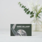 Metall | Hammer | industriell Visitenkarte (Stehend Vorderseite)