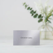 Metall II Visitenkarte (Stehend Vorderseite)