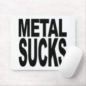 Metall ist zum Kotzen Mousepad (Mit Mouse)