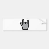 Metall-köpfige Ikone Autoaufkleber (Vorne)