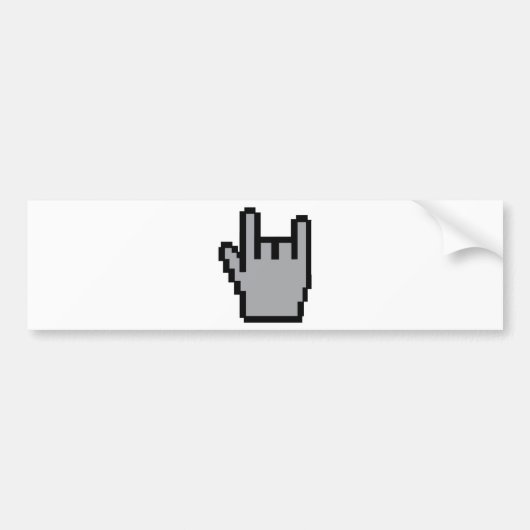 Metall-köpfige Ikone Autoaufkleber (Vorne)