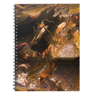 Metall-Liebe beschädigt 2 Notebook Notizblock
