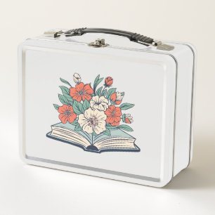Metall-Lunchbox Buch Metall Brotdose