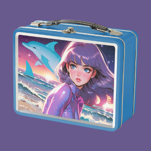 Metall-Lunchbox/Kosmetikbox  Metall Brotdose