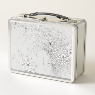 METALL-LUNCHBOX-KUNST & DESIGN-STIL METALL BROTDOSE