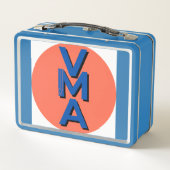 Metall-Lunchbox Metall Brotdose (Rückseite)