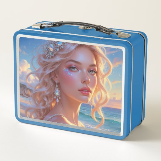 Metall-Lunchbox Metall Brotdose (Rückseite)