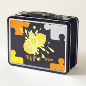 Metall-Lunchbox Metall Brotdose (Rückseite)
