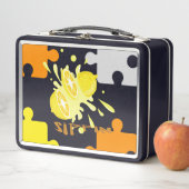 Metall-Lunchbox Metall Brotdose (Beispiel)
