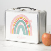 METALL LUNCHBOX: RAINBOW + STARS BROTDOSE (Beispiel)