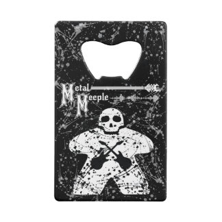 Metall Meeple - cm-Flaschen-Öffner Kreditkartenflaschenöffner