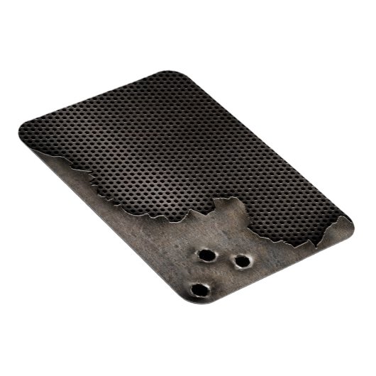 Metall mit Kugeln im Hintergrund Magnet (Rechte Seite)