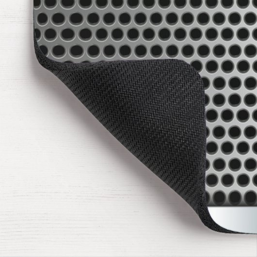 Metall mit Löchern Mousepad (Ecke)