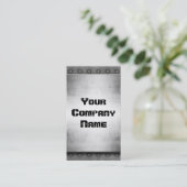 Metall mit Niet-GrenzVisitenkarten Visitenkarte (Stehend Vorderseite)