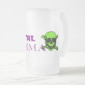 Metall Momma Mattglas Bierglas (VorderseiteRechts)