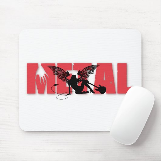 Metall Mousepad (Mit Mouse)