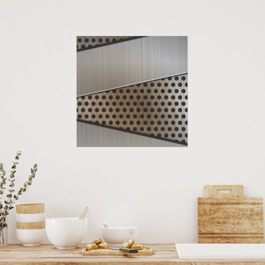 Metall Poster (Küche)