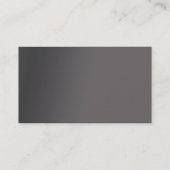 Metall - Reflexion Visitenkarte (Rückseite)