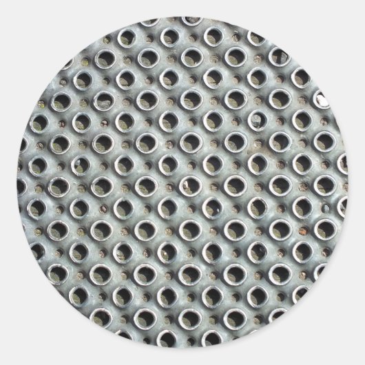 METALL RUNDER AUFKLEBER (Vorderseite)