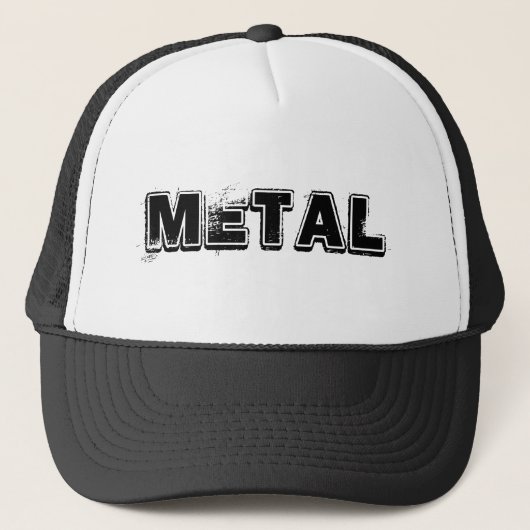 METALL TRUCKERKAPPE (Vorderseite)