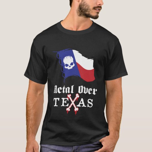Metall über Texas-T - Shirt (Vorderseite)