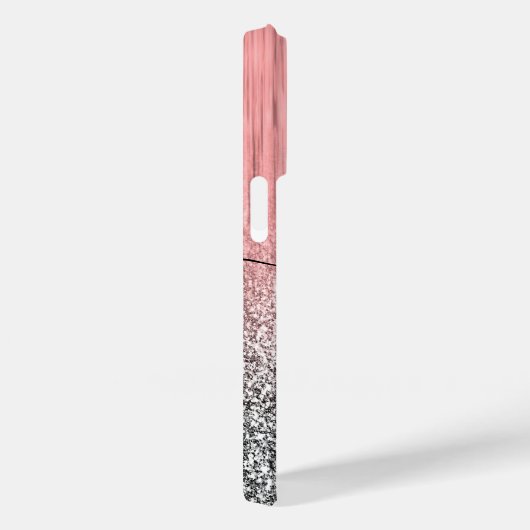 Metall und Glitzer Case-Mate iPhone Hülle (Rückseite / Rechts)