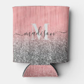 Metall und Glitzer Dosenkühler (Vorderseite)