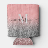 Metall und Glitzer Dosenkühler (Rückseite)