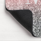 Metall und Glitzer Mousepad (Ecke)