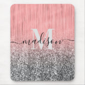 Metall und Glitzer Mousepad (Vorne)