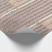 Metall und Holz Geschenkpapier (Ecke)