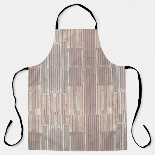 Metall und Holz Schürze (Vorderseite)