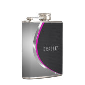 Metall und Perforiert Flachmann (Rechts)