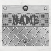 Metall- und Stahlbieretikett Bierflaschenetikett (Einzelnes Label)