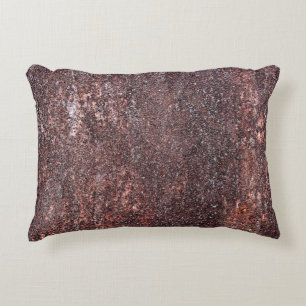 Metall-Vintage-Textur mit Kratzern und Rissen Dekokissen