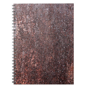 Metall-Vintage-Textur mit Kratzern und Rissenabs Notizblock