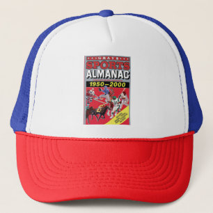 Metall-Wandkunst Sport-Almanach Truckerkappe