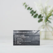 Metall wie Schweißen Visitenkarte (Stehend Vorderseite)