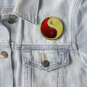 Metall Ziege Button (Beispiel)