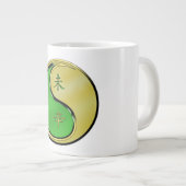 Metall Ziege Jumbo-Tasse (Vorderseite Rechts)