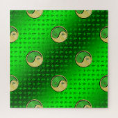 Metall Ziege Puzzle (Horizontal)