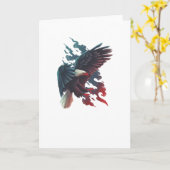 Metalladler Karte (Gelbe Blume)