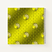 Metallaffe Notizblock (Rückseite)