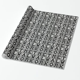 Metallarbeiten, Metallarbeiten Geschenkpapier