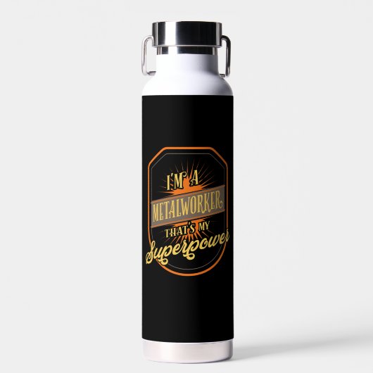 Metallarbeiter Trinkflasche (Vorne)