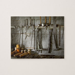 Metallarbeiter - Werkzeuge eines Klempners Puzzle