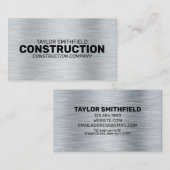 METALLBAU BERUFLICHER GESCHÄFTSKARTE VISITENKARTE (Vorne/Hinten)